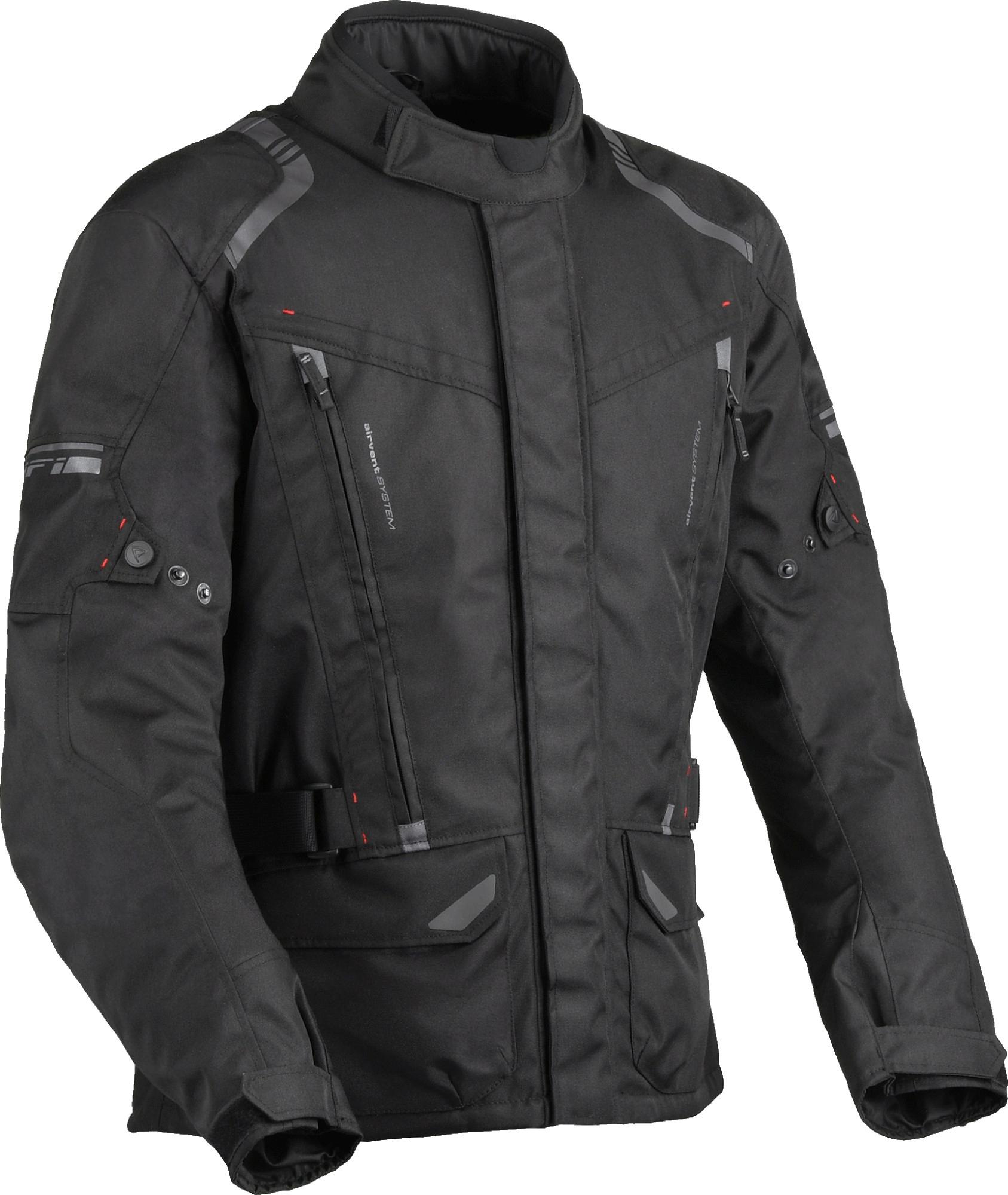 DIFI Navigator Aerotex waterproof Motorcycle Textile Jacket black XL Figure 1