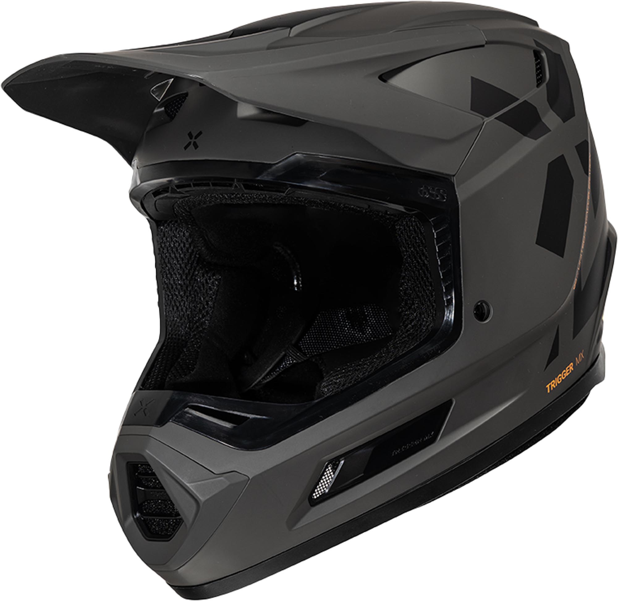IXS Trigger 1.0 MIPS Motocrosshjelm sort/orange 2XL (65/68) Figur 1