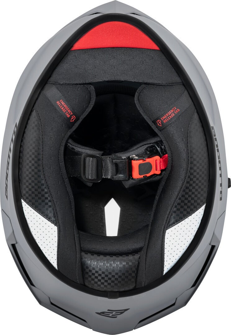 Bogotto Phantom Fiberglass Helm anthrazit matt S Abbildung 8