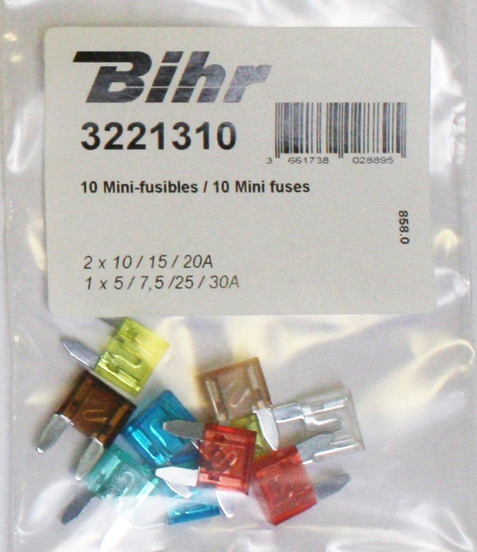 Bihr Mini säkringar 10st Figur 3