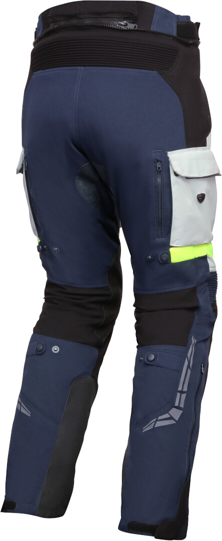 Modeka Panamericana 2 Motorcycle Textile Pants blue/grey 5XL Figure 2