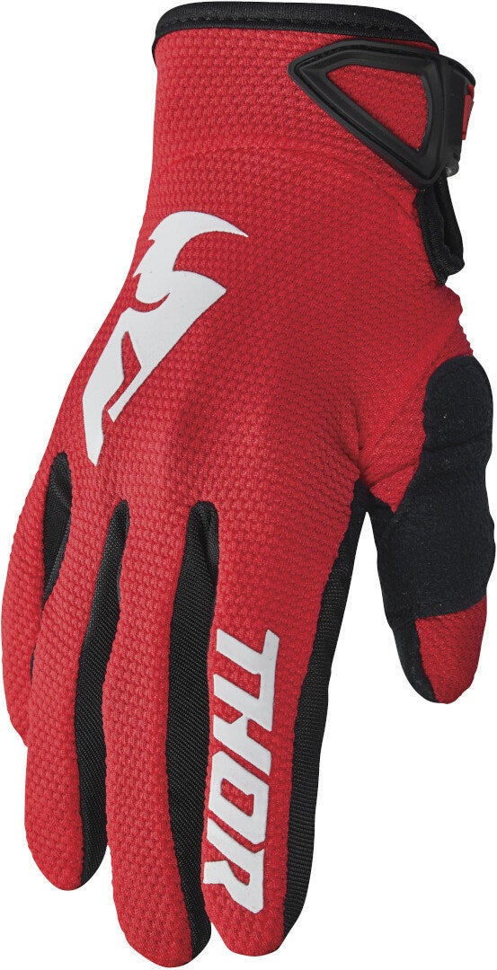 Thor Sector Youth Motocross handsker rød/sort/hvid L Figur 1
