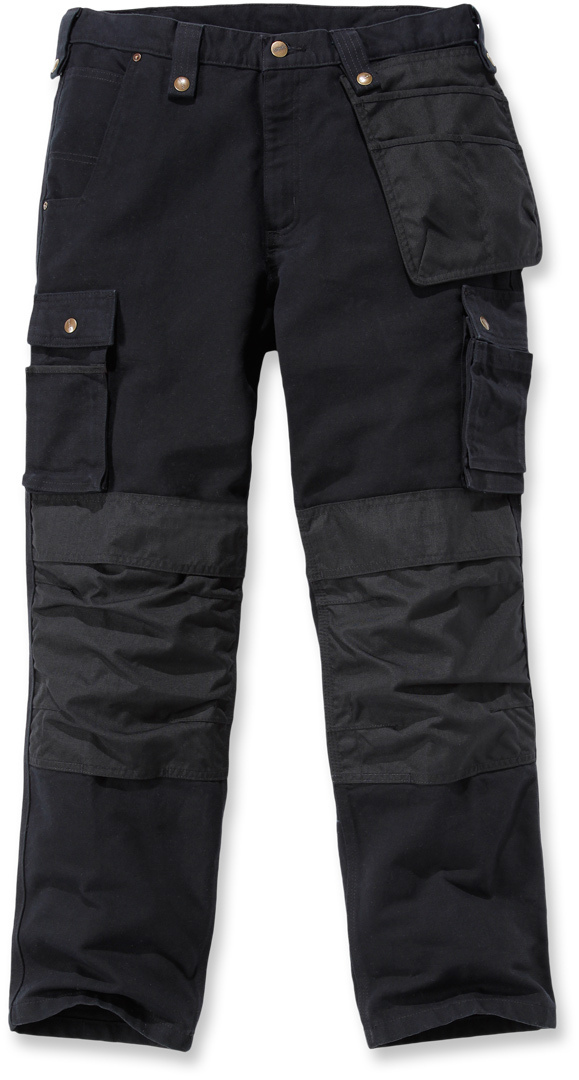 Carhartt Multi Pocket Washed Duck Bukser Sort 42 L30 Figur 1