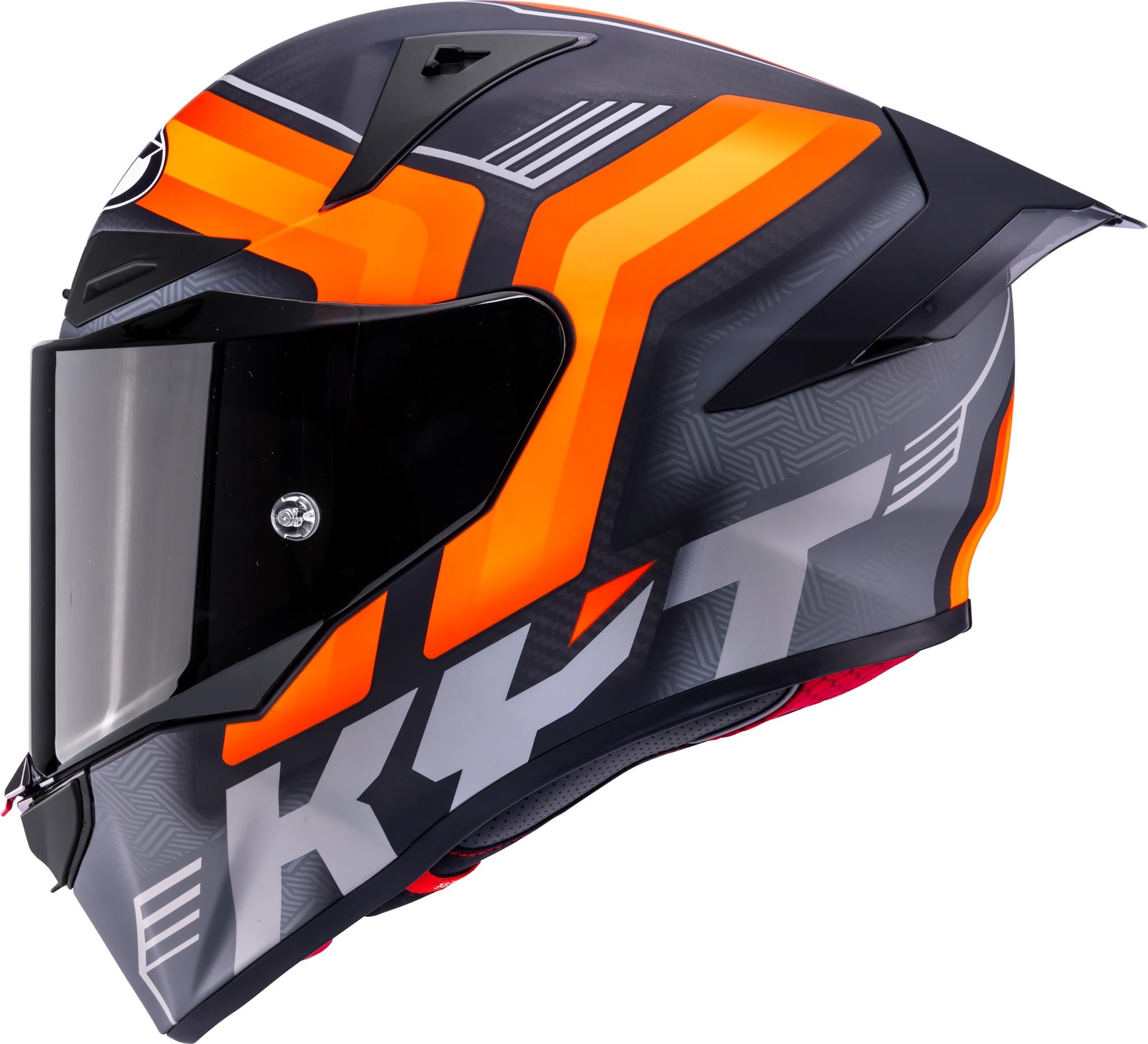 KYT R1R Carbon Accelerator Helma Carbon/Orange S (53/54) Obrázek 2