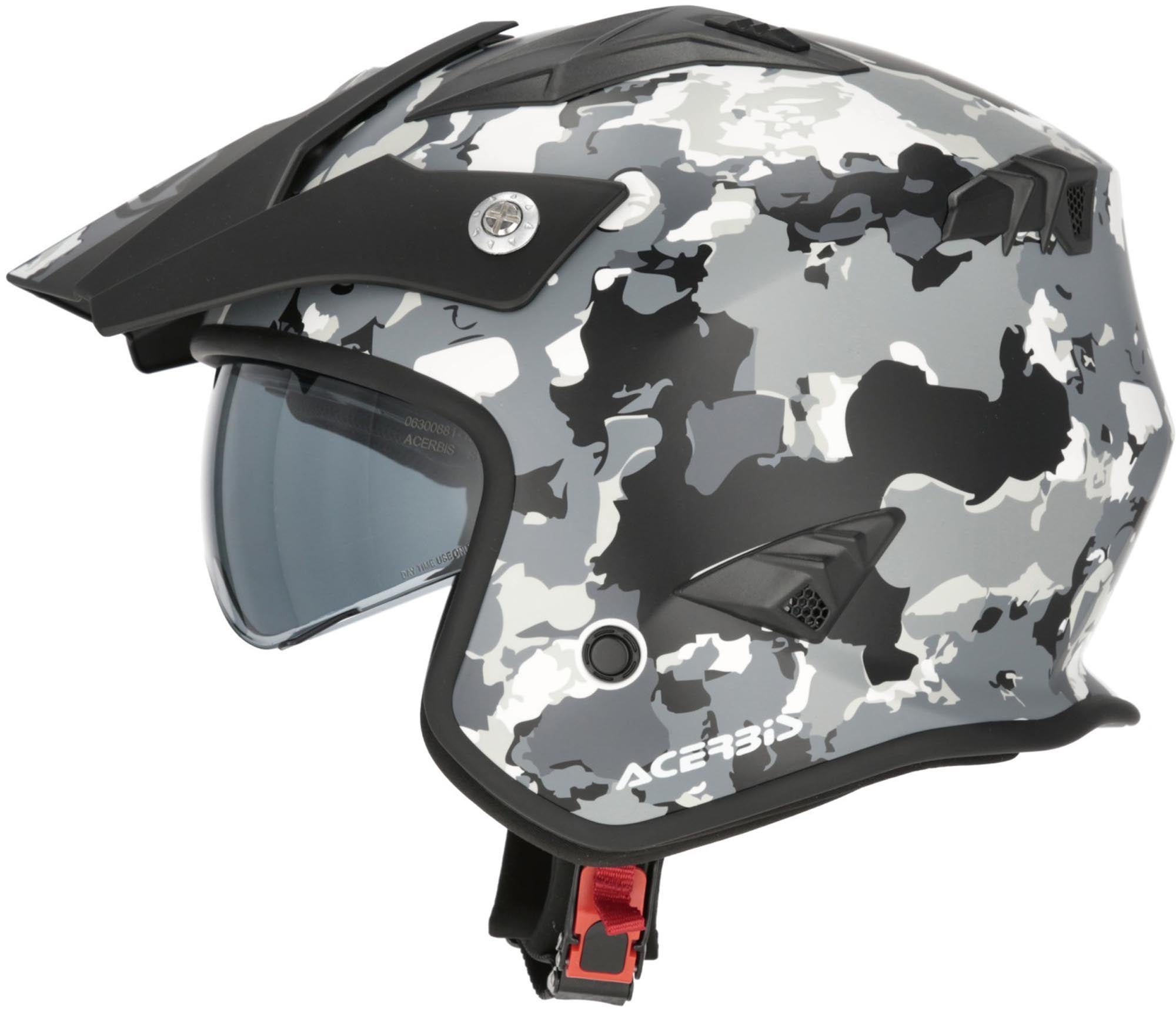 Acerbis Aria Sport Camo Straalhelm grijs/zwarte mat Verlies (59) Figuur 3
