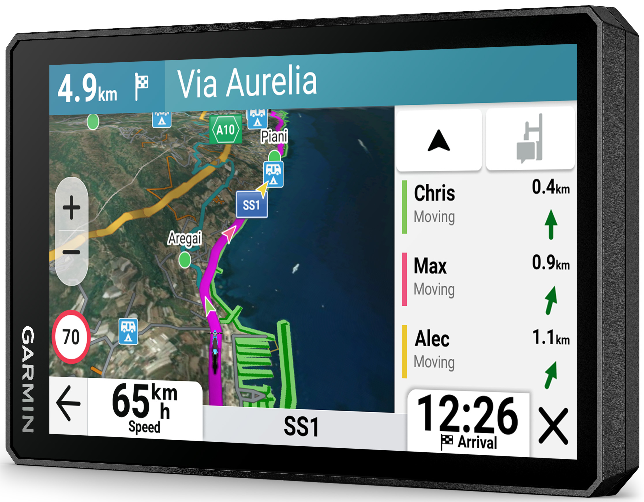 Garmin zūmo® XT3 Sistem de navigație pentru motociclete de 6'' Figura 3