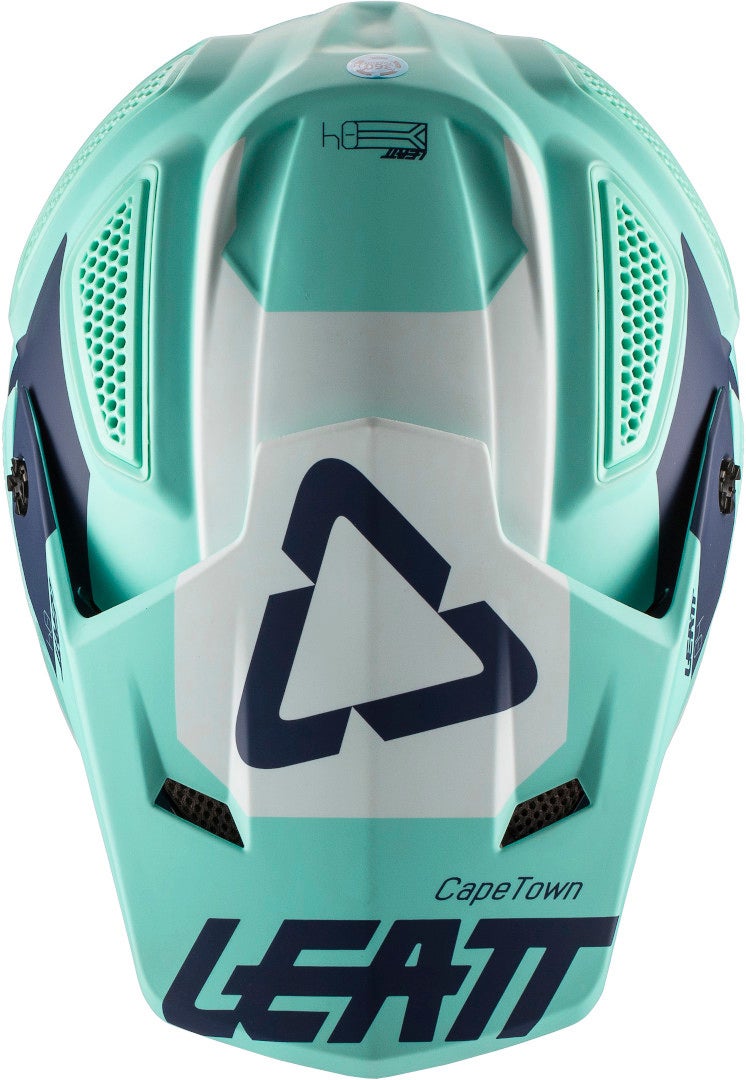 Leatt GPX 5.5 V20.1 Aqua Casco Motocross L (59/60) Figura 3