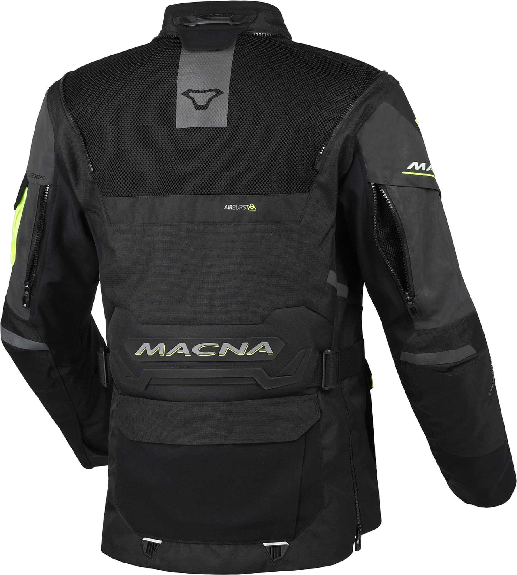 Macna Flexodus NightEye waterdichte dames motorfiets textieljas S Figuur 4