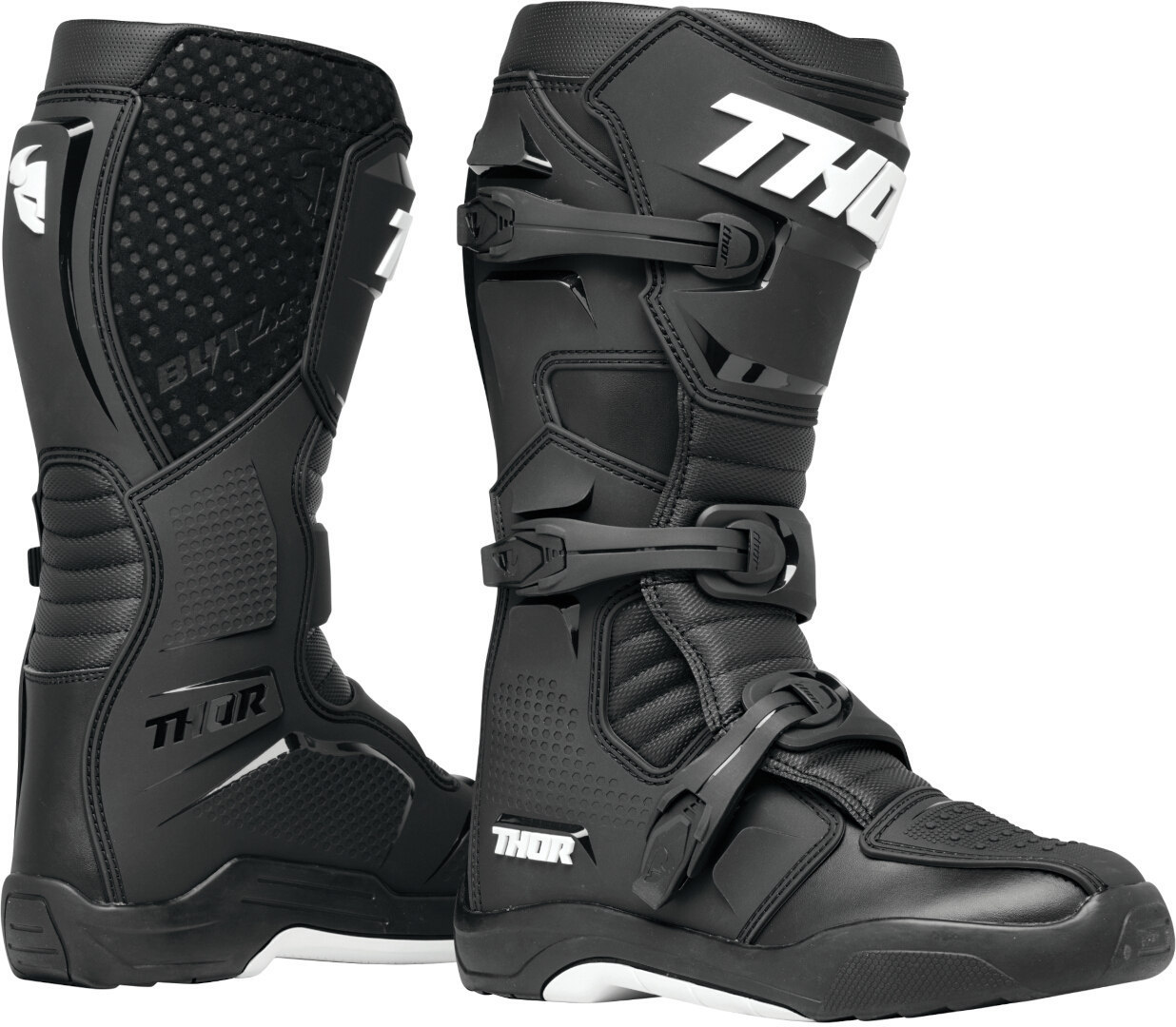 Thor Blitz XR MX Motokrosové boty černobílá 10 Obrázek 1