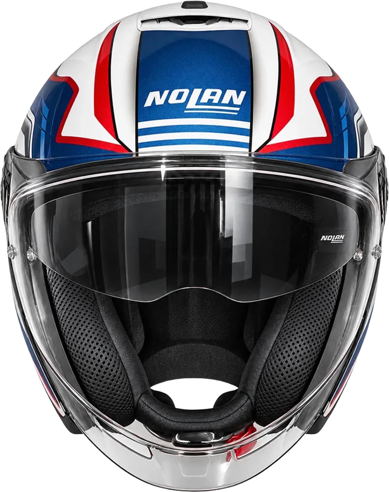 Nolan N40-6 Piega Jet čelada bela/rdeča/modra S (56) Slika 4