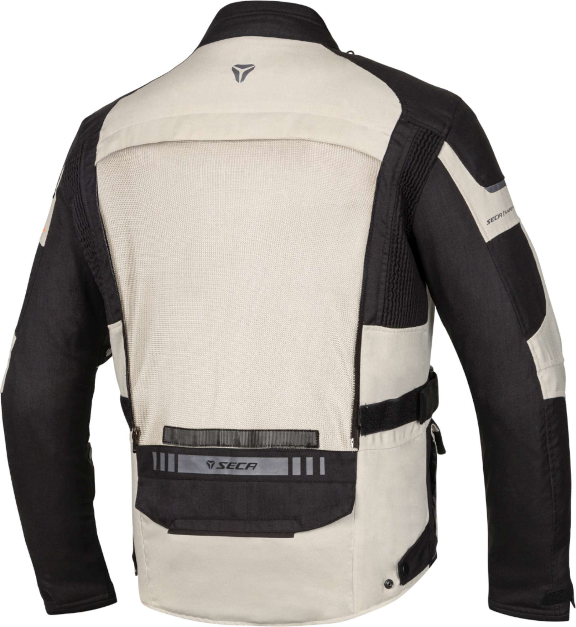Seca Strada Evo Jaqueta têxtil de motocicleta preto/cinza M Figura 4