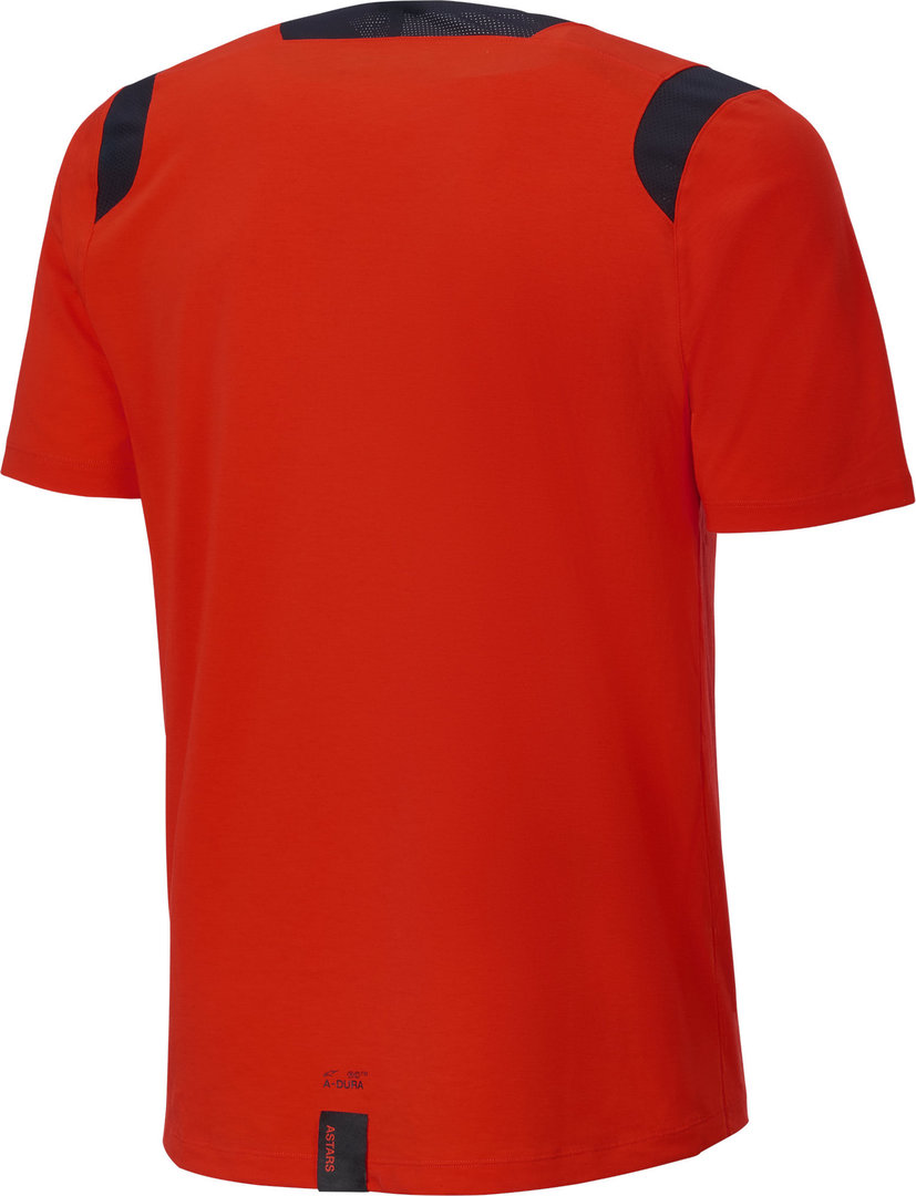 Alpinestars A-Dura Dri Wool Short Sleeve Bicycle Jersey dark orange M Figure 2