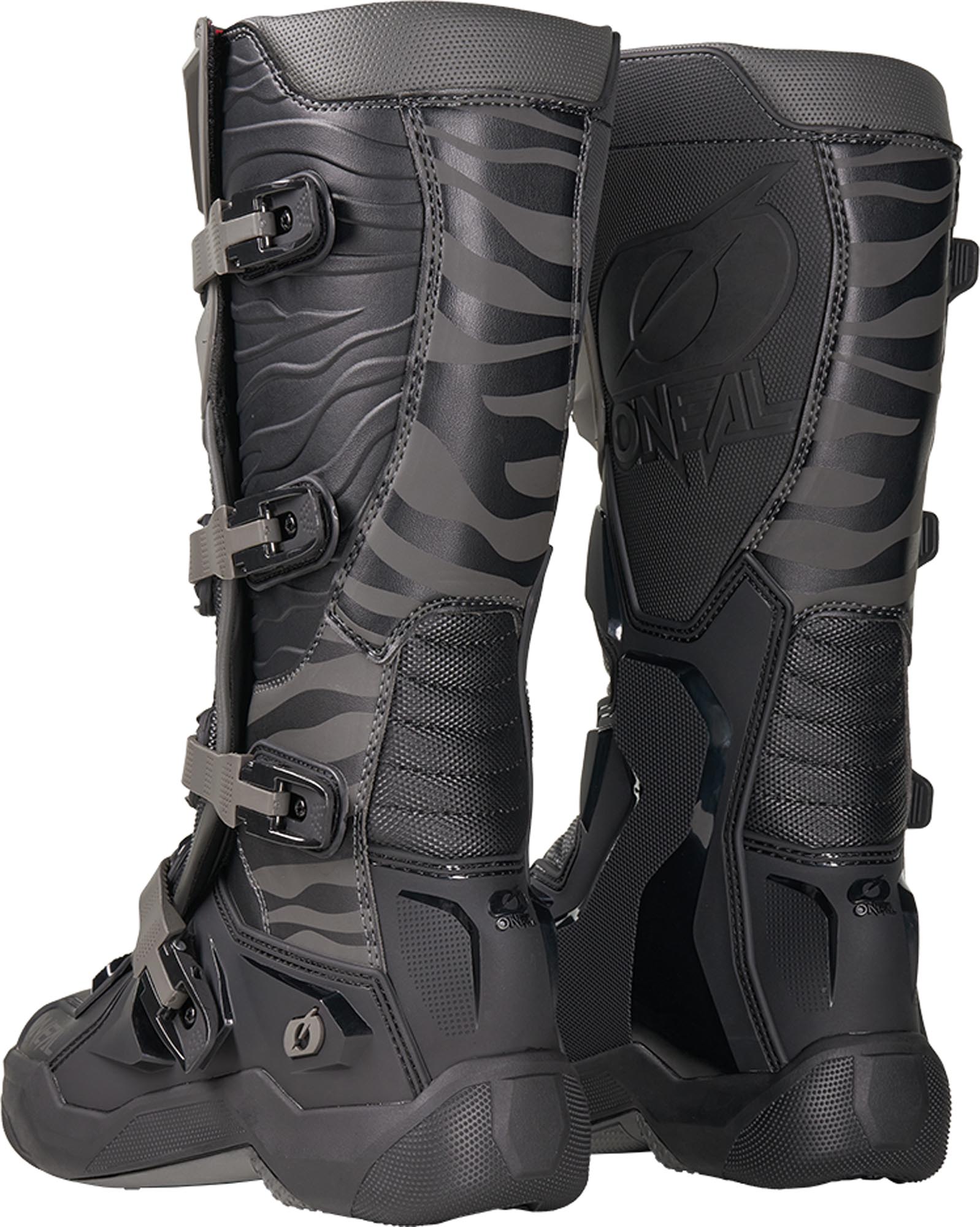 Oneal 3SRS Zebra Buty motocrossowe Czarno/Szary 40 Rysunek 3