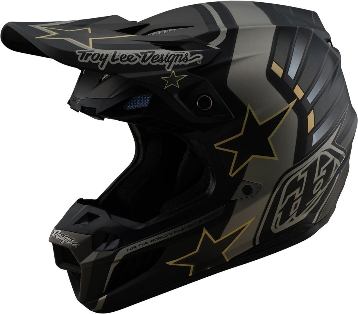 Troy Lee Designs SE5 Composite MIPS Rays Casque Motoross Noir/bronze XXL (62/63) Figure 1