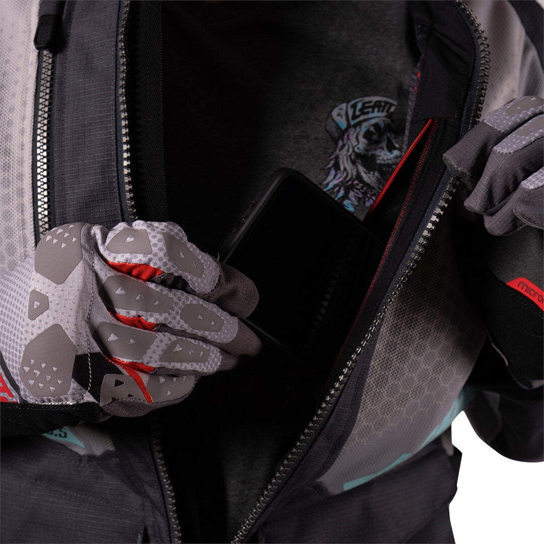 Side view of Leatt ADV Flowtour 5.5 Ladies Motorcycle Textile Jacket