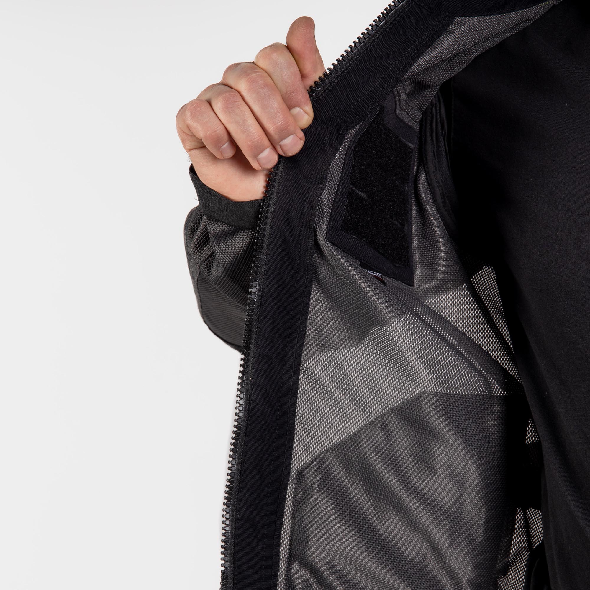Side view of Rebelhorn Brutale Motorcycle Textile Jacket