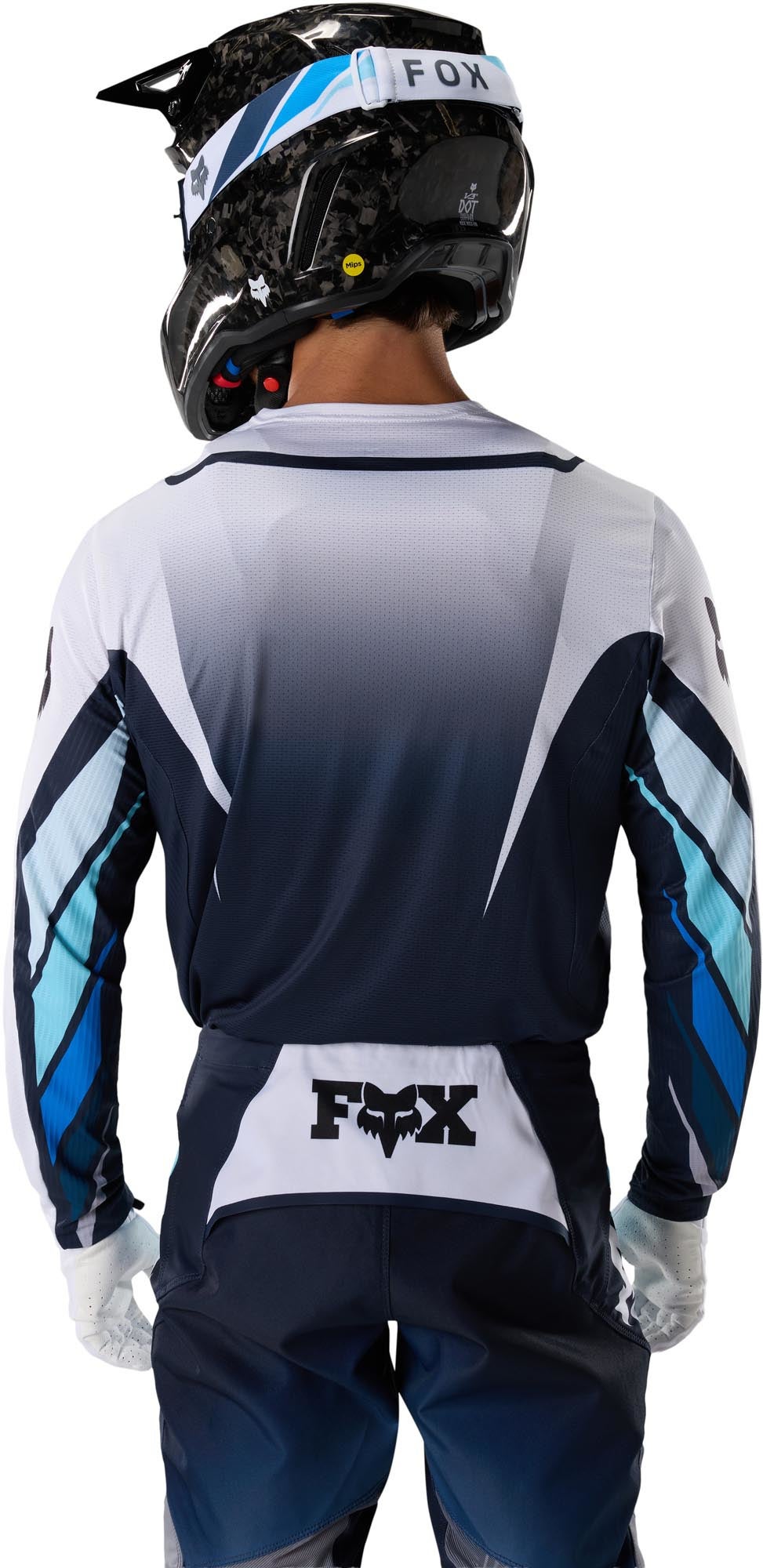 FOX 360 Foundry Motocross Jersey blue/black/white L Figure 4