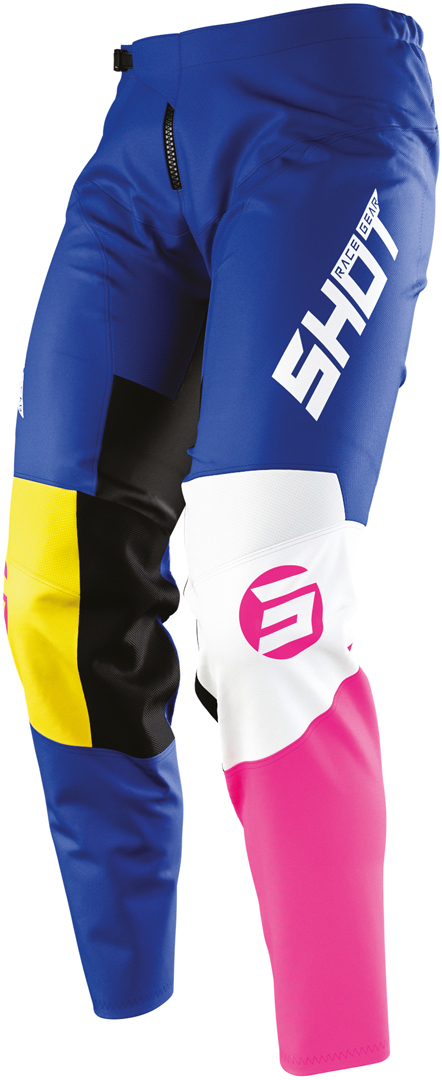 Shot Devo Storm Motocross Pants blue/yellow 32 Figure 1
