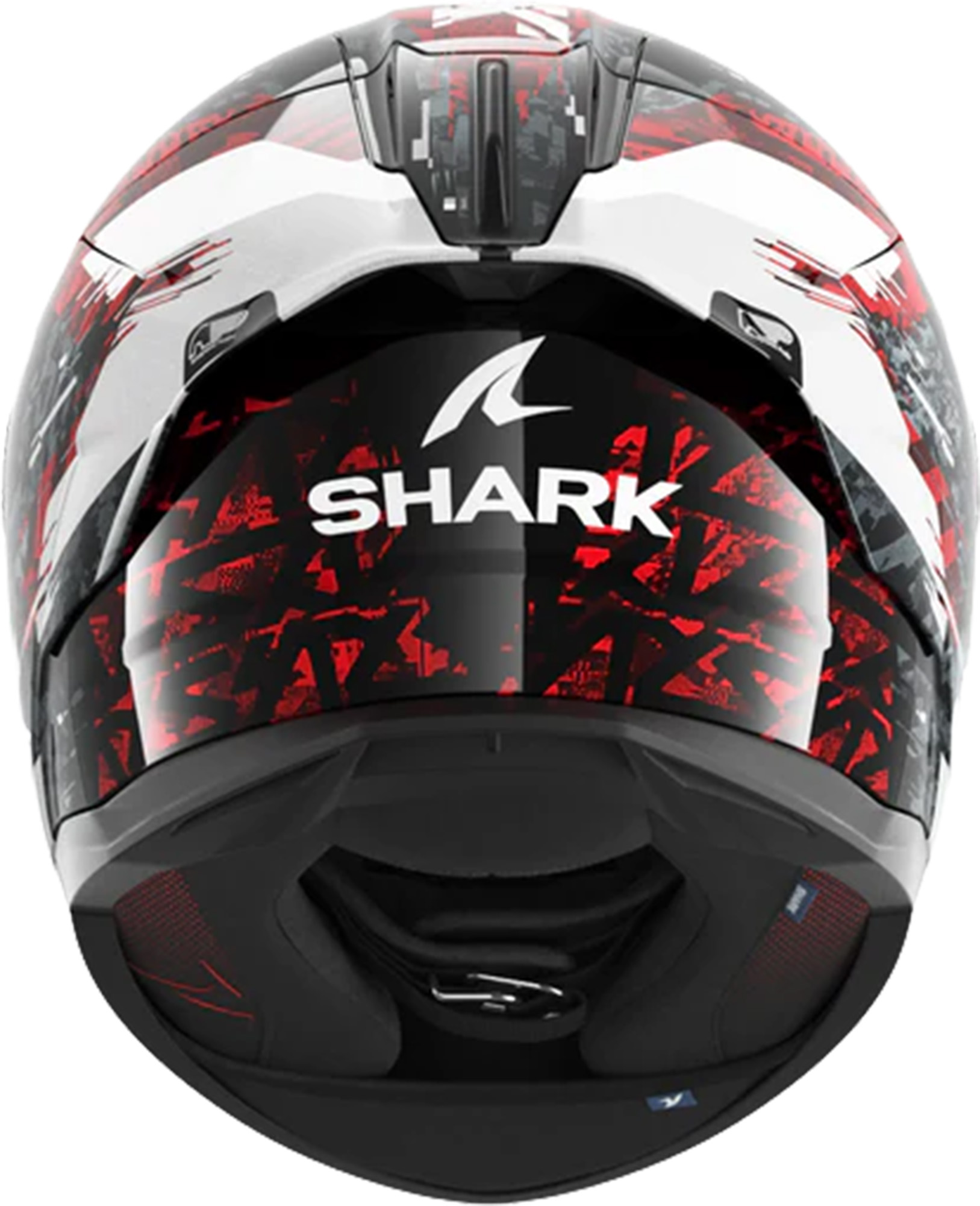 Shark Skwal Cup Speed-VIB Helm Zwart/Rood S (55/56) Figuur 5