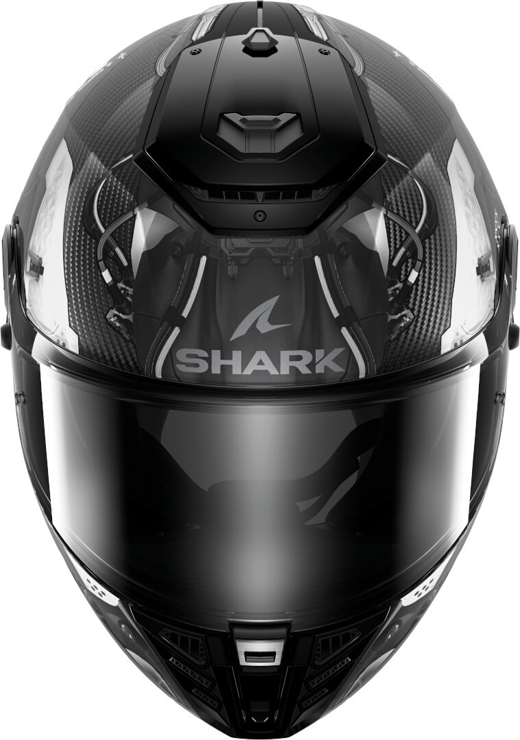 Shark Spartan RS Xbot Carbon Helm schwarz/anthrazit/silber M (57/58) Abbildung 2