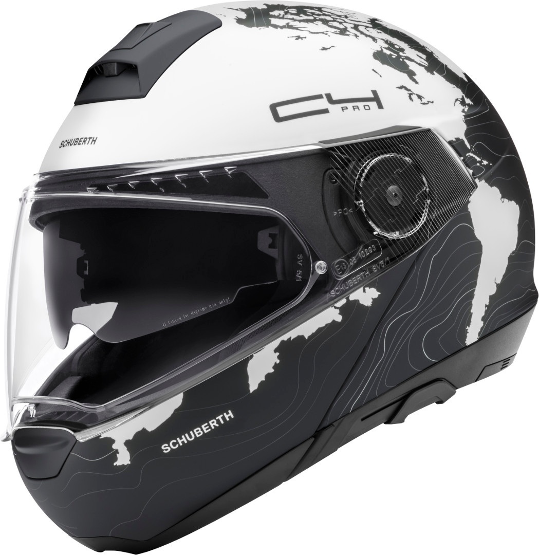 Schuberth C4 Pro Magnitudo Klapphelm weiß XL (61) Abbildung 1