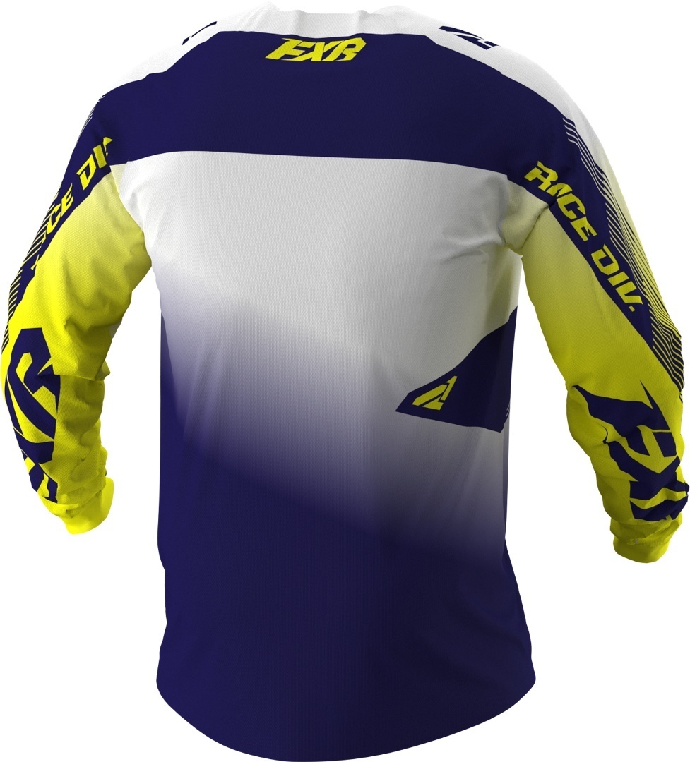 FXR Clutch MX Gear Motokrosový dres bílá/modrá M Obrázek 2