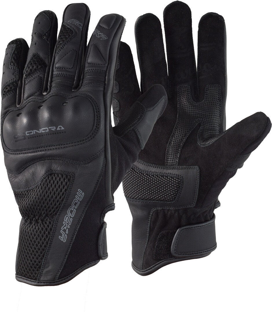 Modeka Sonora Luvas de moto preto L-9 Figura 1