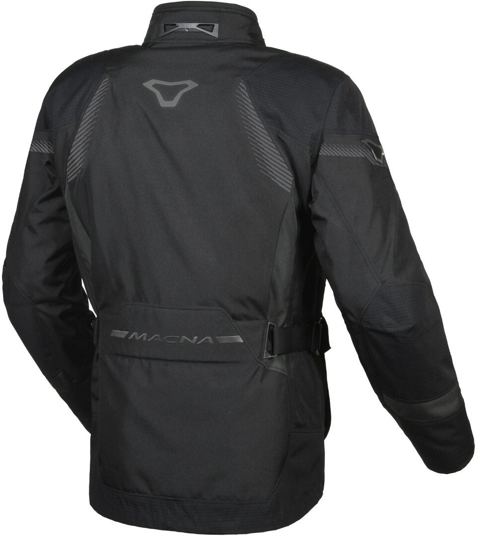 Macna Rancher wasserdichte Motorrad Textiljacke schwarz/grau 3XL Abbildung 2