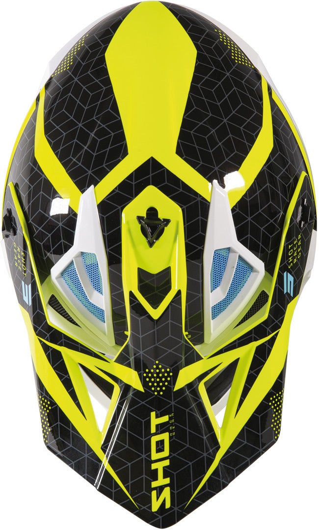 Shot Lite Core Motorcross Helm neongeel XL (61/62) Figuur 2