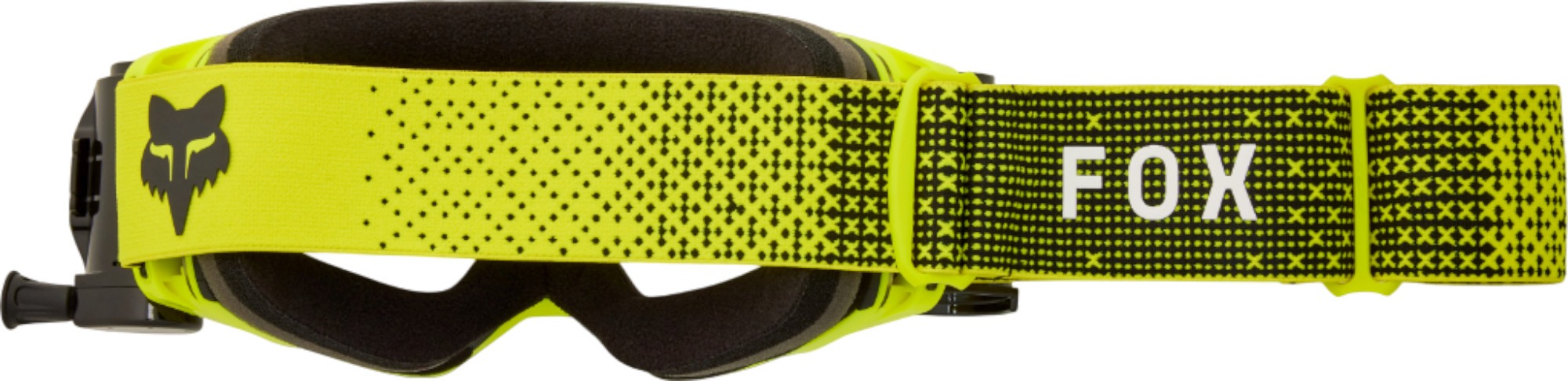 FOX Vue Roll Ochelari de motocross galben/negru Figura 2