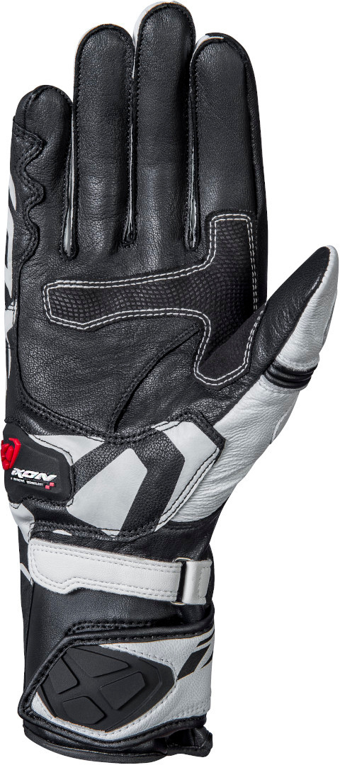 Ixon RS Circuit-R Motorcykel handsker hvid/sort M Figur 2