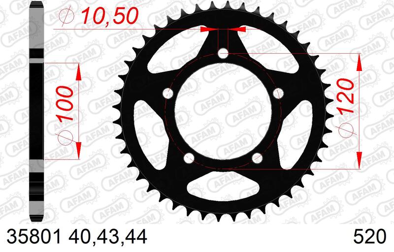 AFAM Couronne acier standard - 520 Figure 2