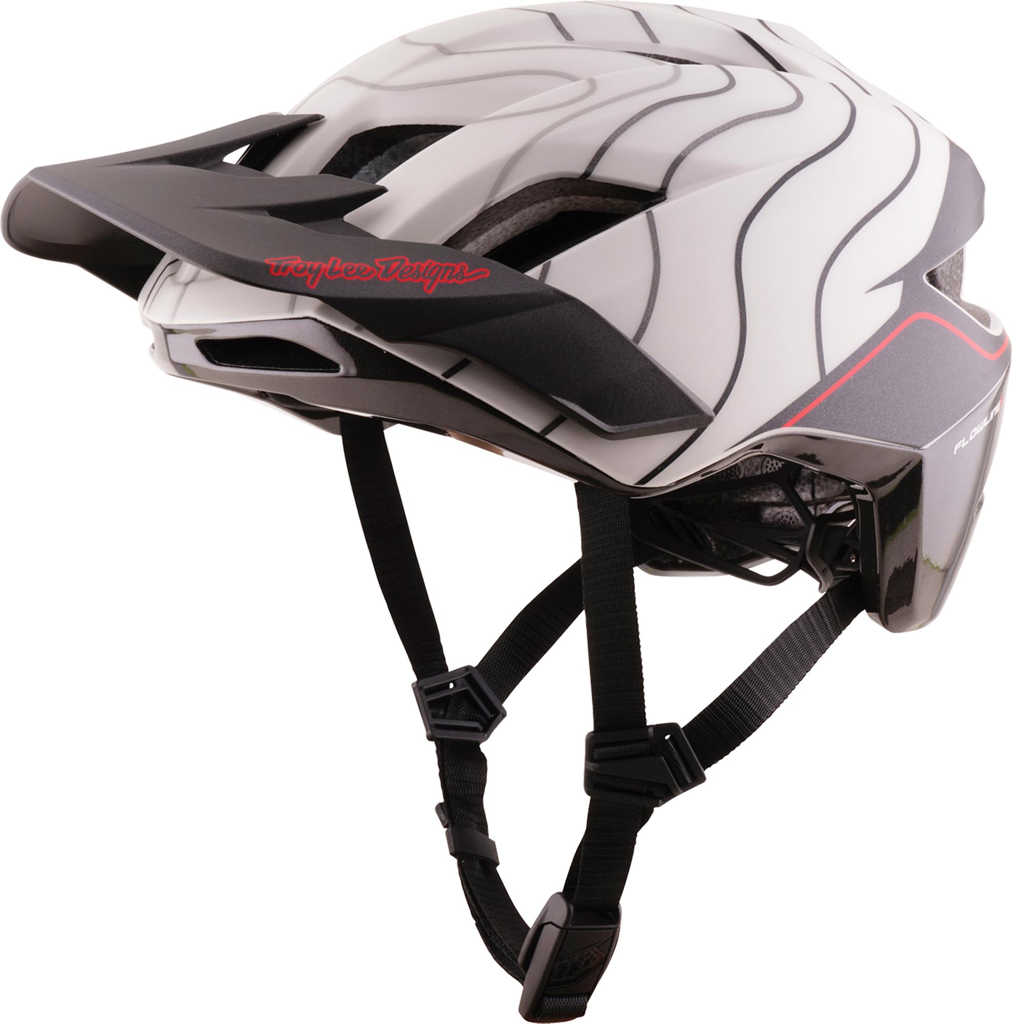 Troy Lee Designs Flowline SE MIPS Dipped Biciklistička kaciga bijelo/crno M-L (57/59) Slika 1