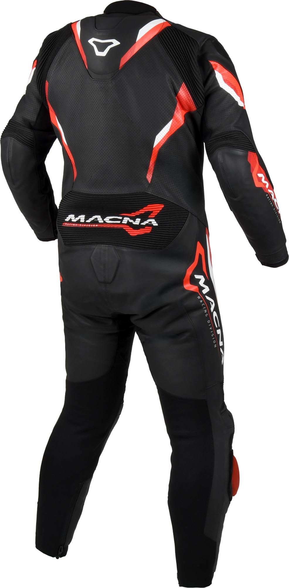 Macna Evoctane Jednoczęściowy skórzany garnitur motocyklowy /Czerwony 56 Rysunek 2