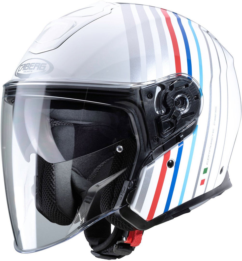 Caberg Flyon Bakari Jet Helmet white/red/blue XXL (63/64) Figure 1
