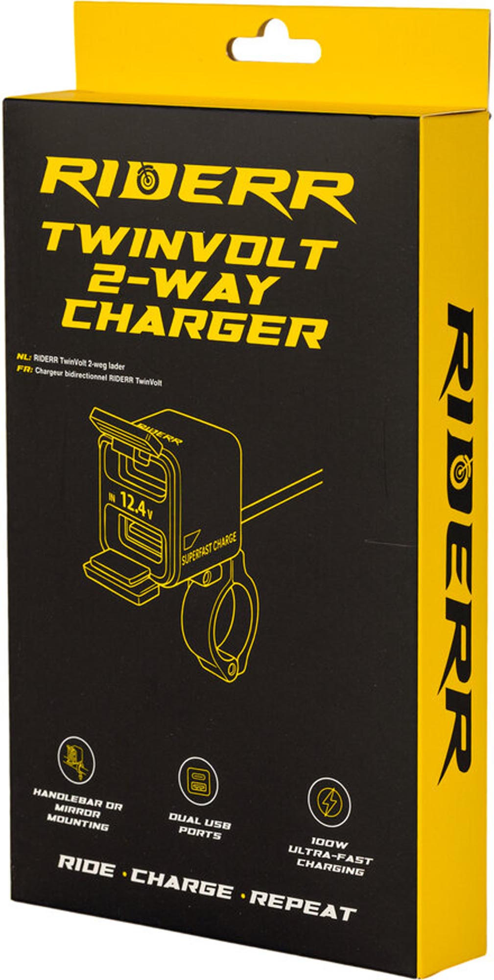 Riderr TwinVolt 2-Way Charger 6. attēls