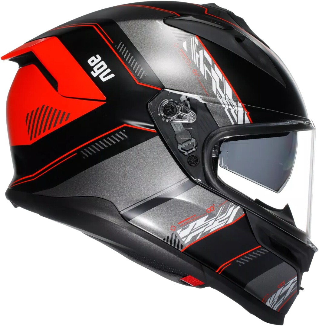 AGV K7 Kyber 2.0 Elmetto nero/rosso S (55/56) Figura 3