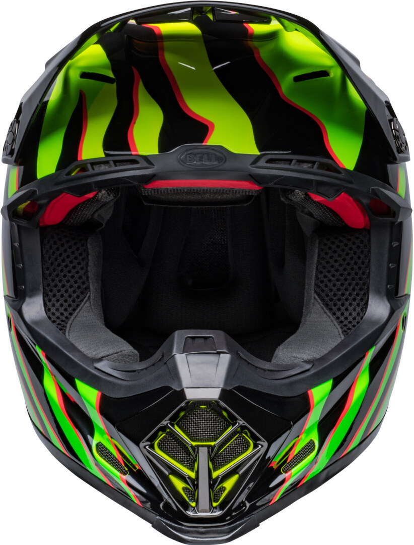 Bell Moto-9S Flex Claw Motocross hjälm svart/grön XL Figur 2