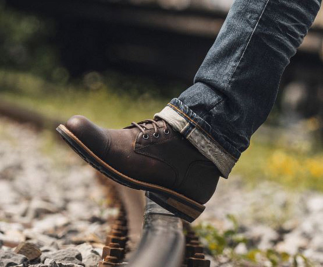 Rokker Urban Rebel 摩托車靴 布朗 43 图7