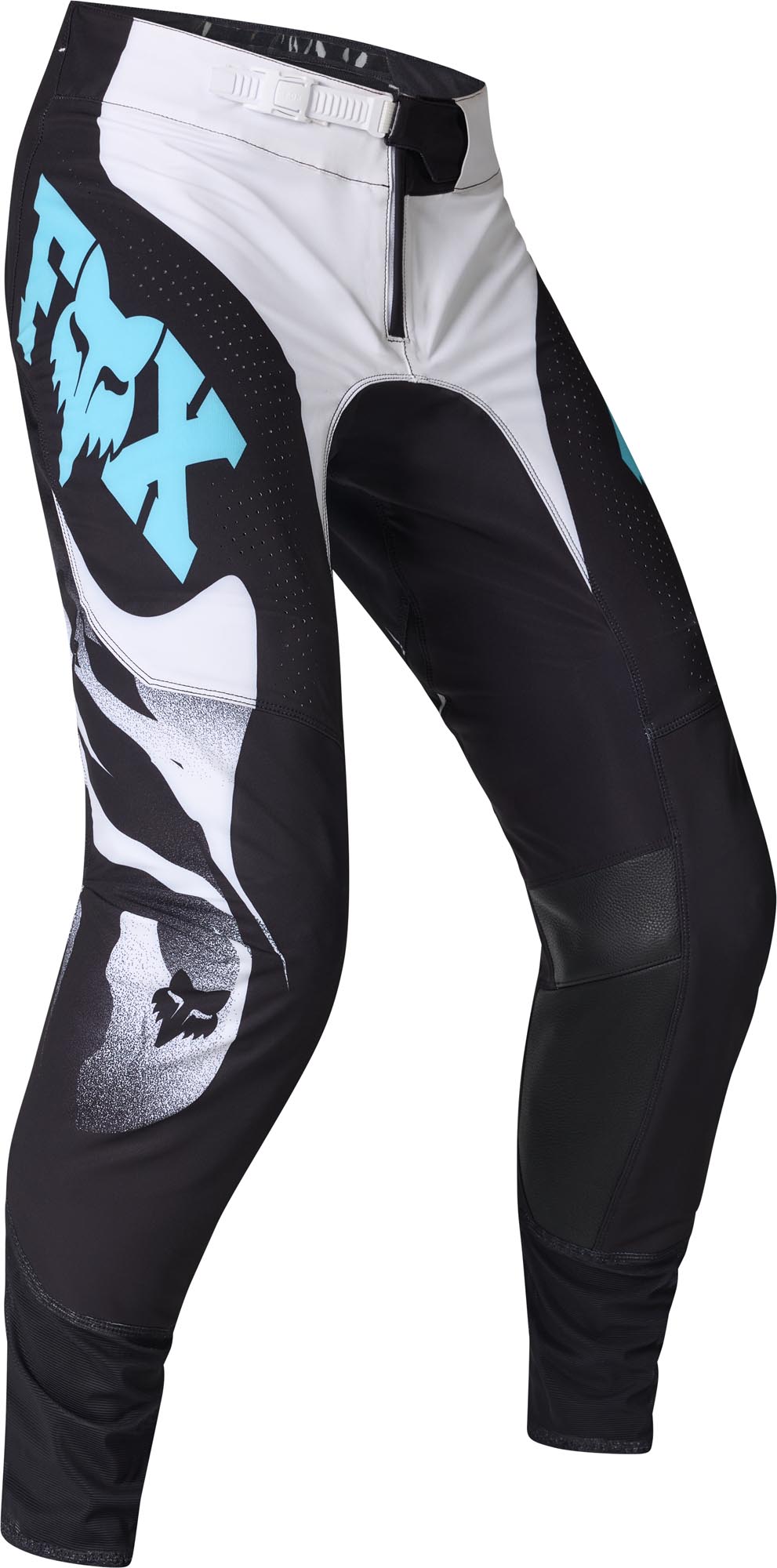 FOX 360 Clutch Pantaloni de motocross Alb/Negru 32 Figura 1