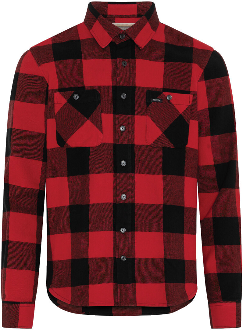 Rokker Denver 2 Camisa negro/rojo L Figura 1