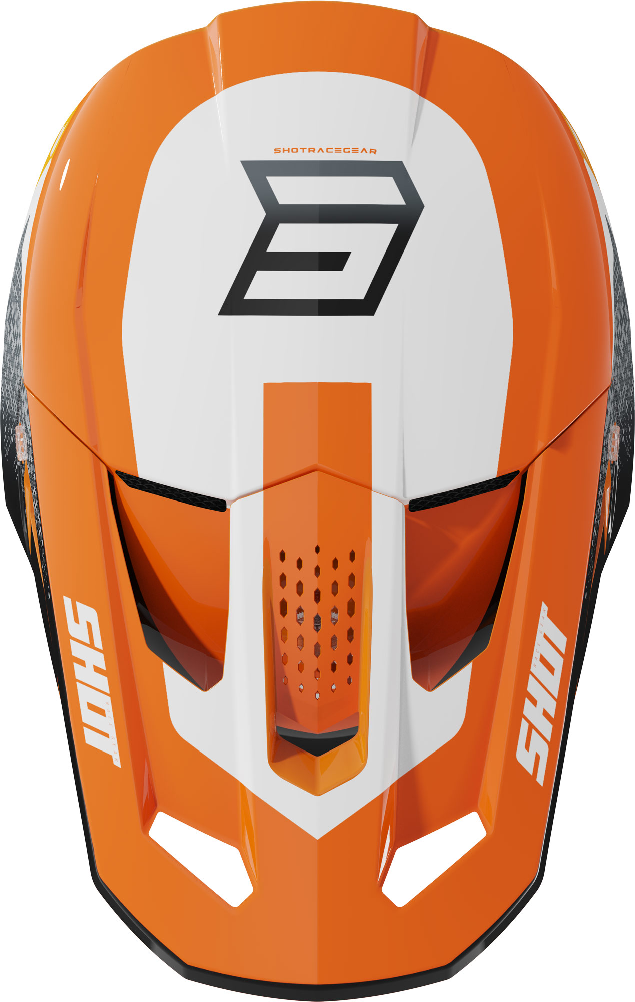 Shot Speed Hybrid Motocross hjälm Apelsin XL (61/62) Figur 2