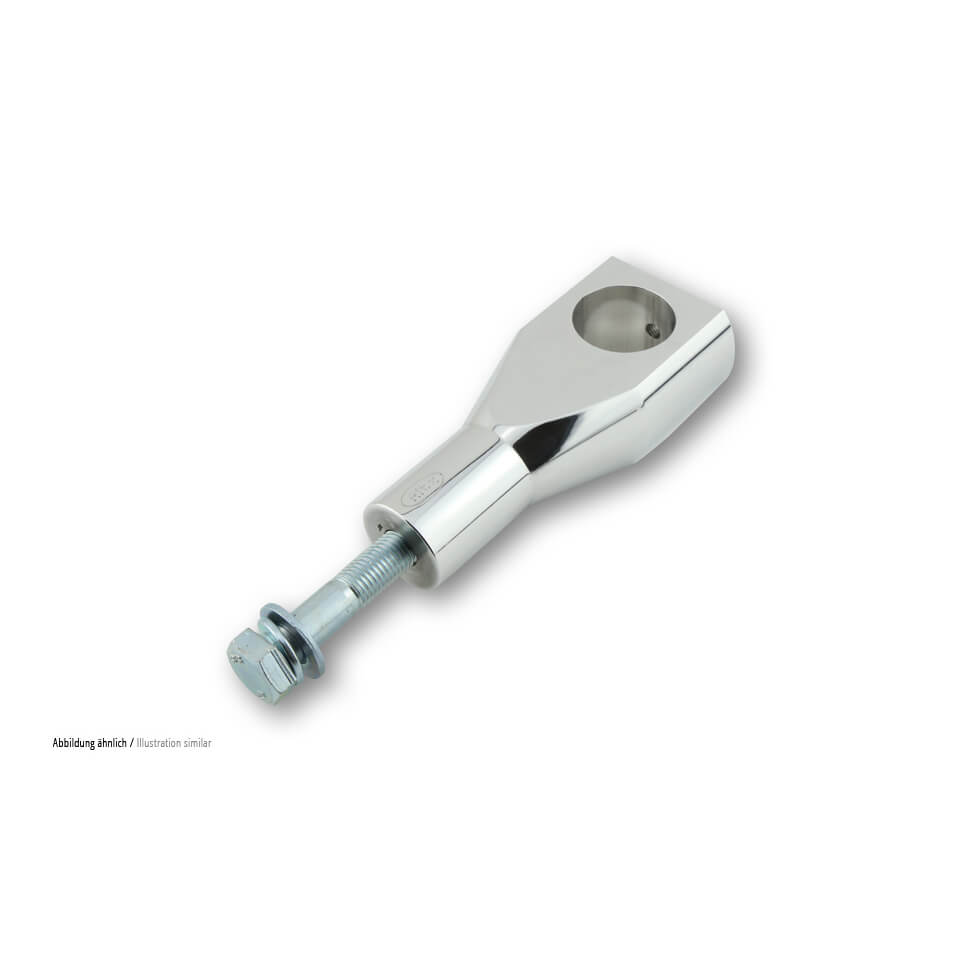 Suporte do guidão Ritz Alu Riser, estilo plano Big Bone, 100 mm, 1 1/4 polegada Artigo principal Figura 1