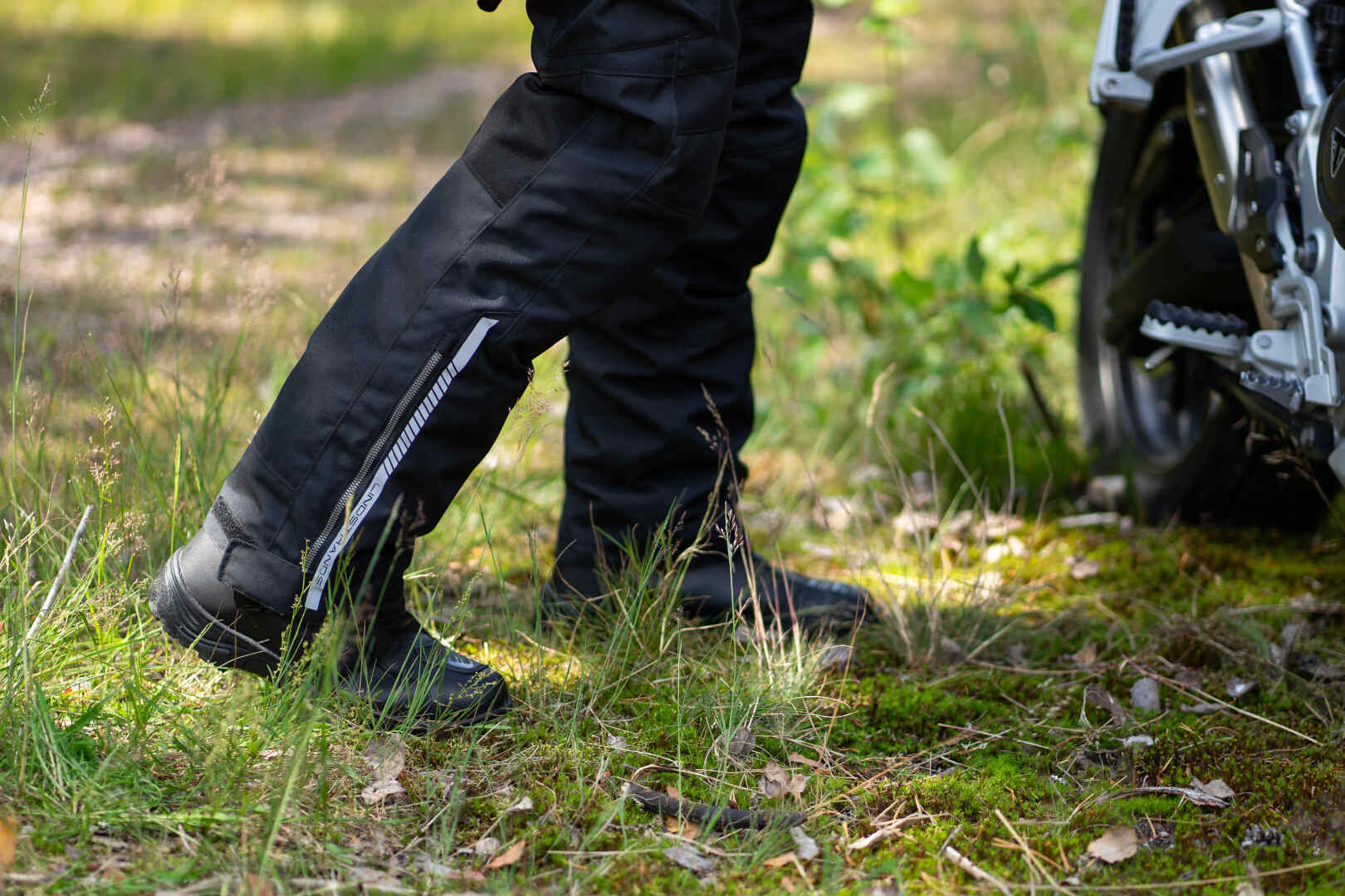 Lindstrands Borgvik wasserdichte Motorrad Textilhose D116 Abbildung 3