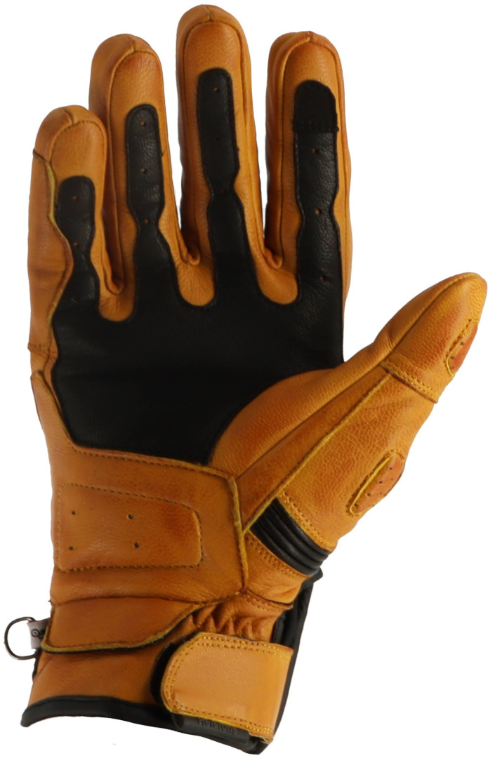 Helstons Sport Mănuși de motocicletă perforate Negru/Auriu 11 Figura 2