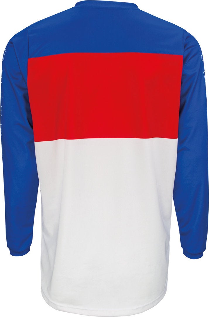 Fly Racing F-16 Motocross Jersey rød/blå/hvid M Figur 2