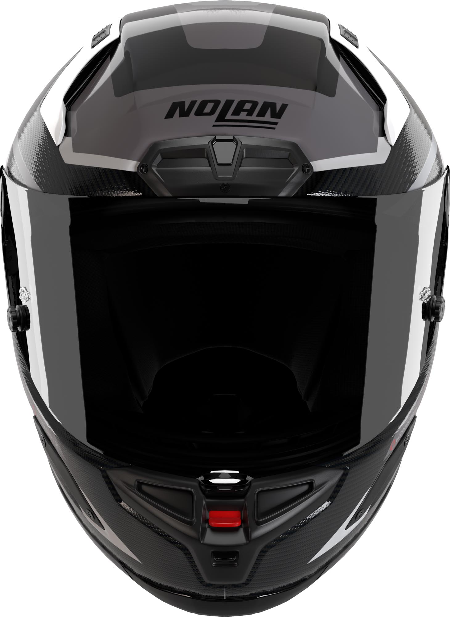 Side view of Nolan X-804 RS Ultra Carbon Lesmo Helmet