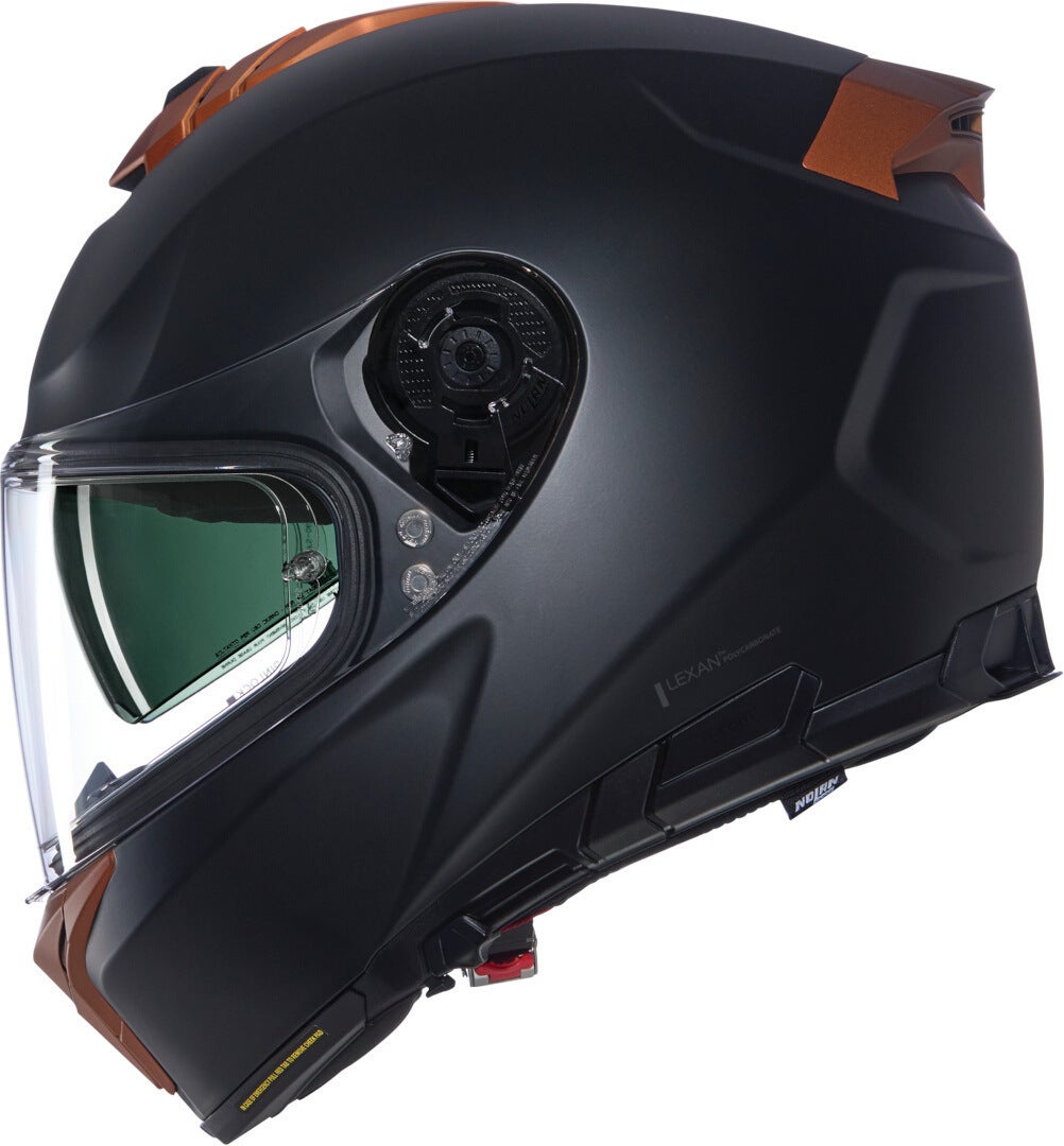 Nolan N80-8 Classico Nobile N-Com Casque noir mat/ocre M (58) Figure 2