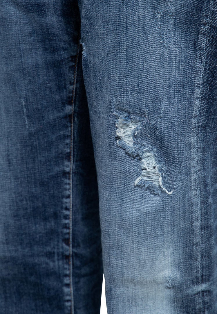 King Kerosin Robin Destroyed Bleached Jeans 40 Standard Figura 4