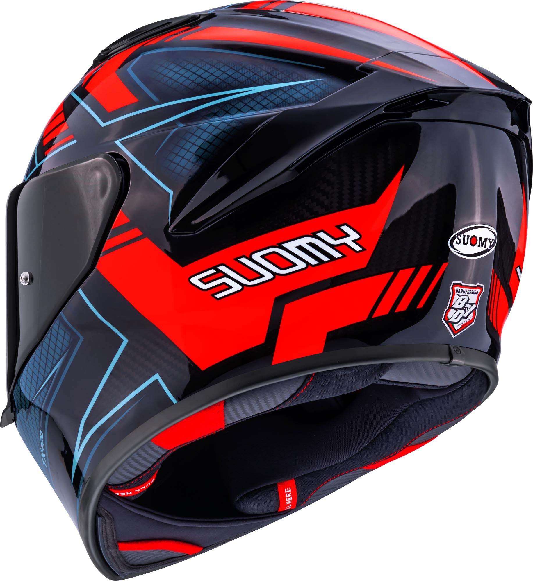 Suomy TX-Pro Flawless Helm dunkelblau/rot XL (61/62) Abbildung 3